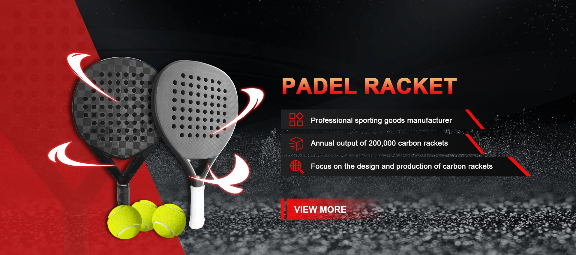 Fabrikanten van padelrackets