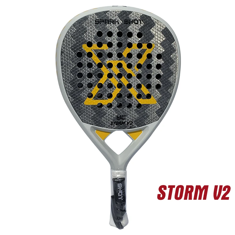LUXE 24K aluminiumvezel padelrackets STORM V2