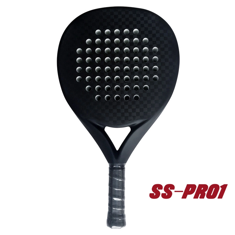 Ronde vorm 12K koolstofvezel padelracket