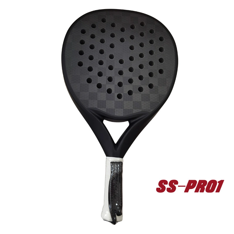 Ronde vorm 18K koolstofvezel padelracket